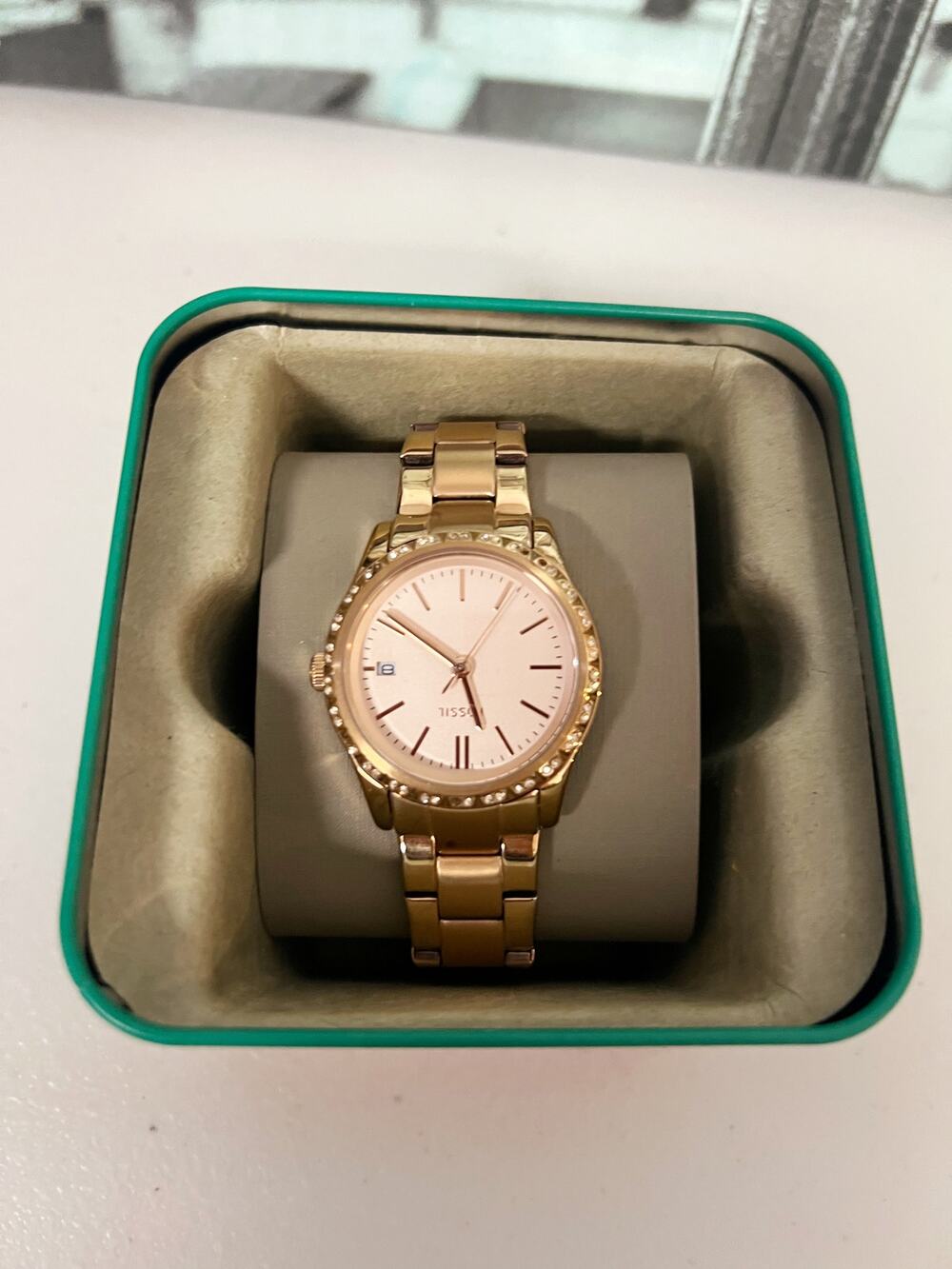 Fossil BQ3374 Women's Adalyn Quartz Stainless Steel Dress Watch